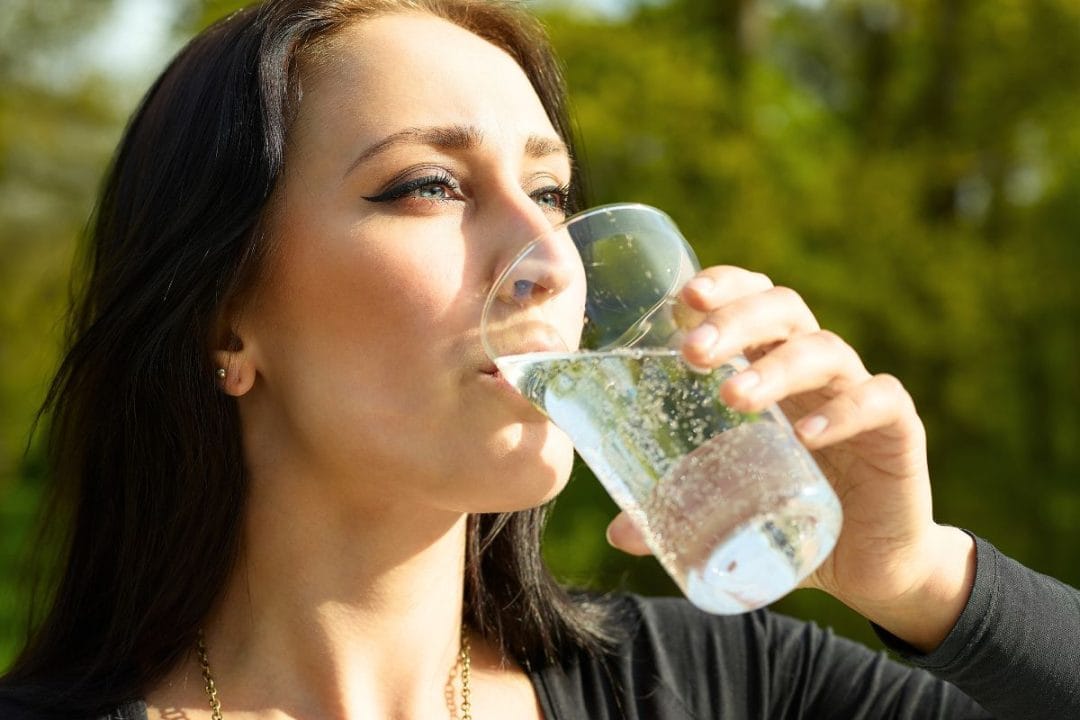 Eau gazeuse ou plate