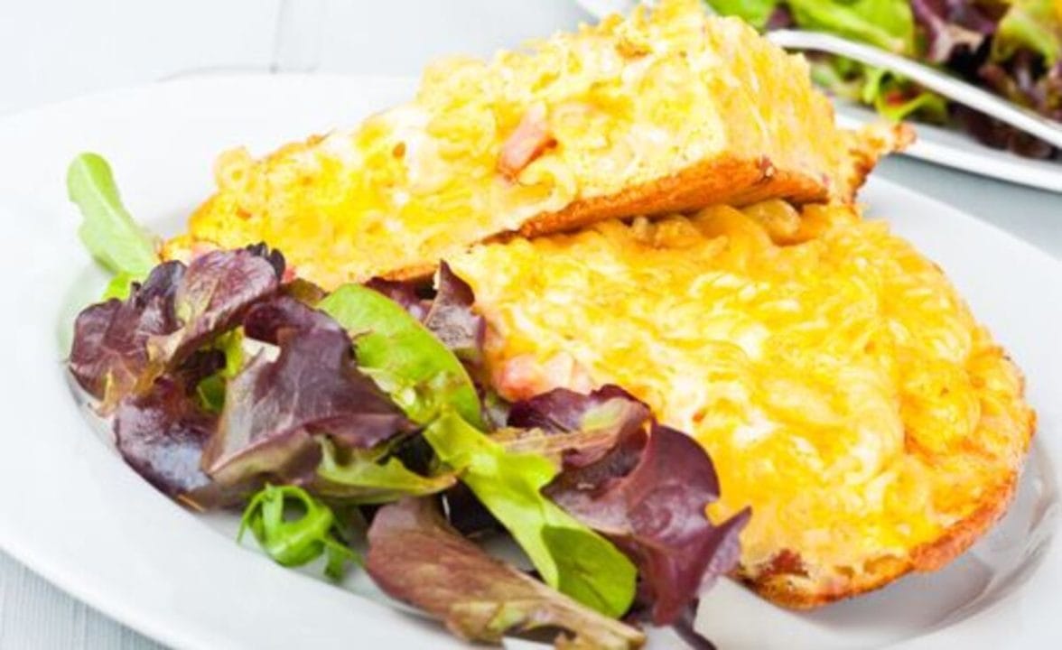 Omelettes aux pâtes