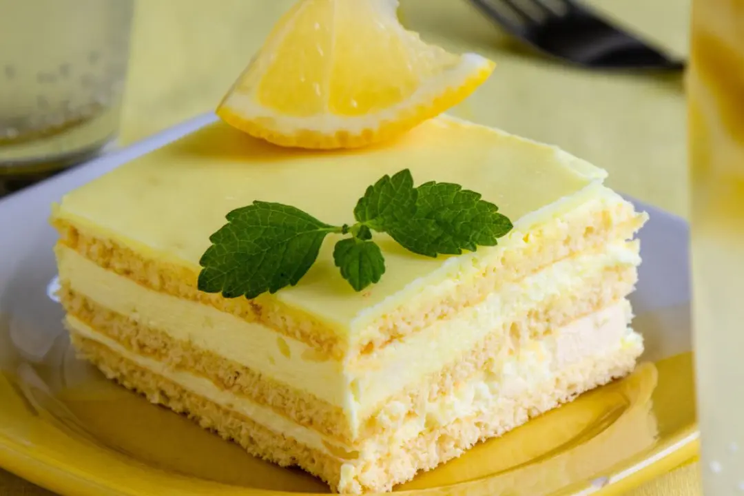 Carrés acidulés au citron