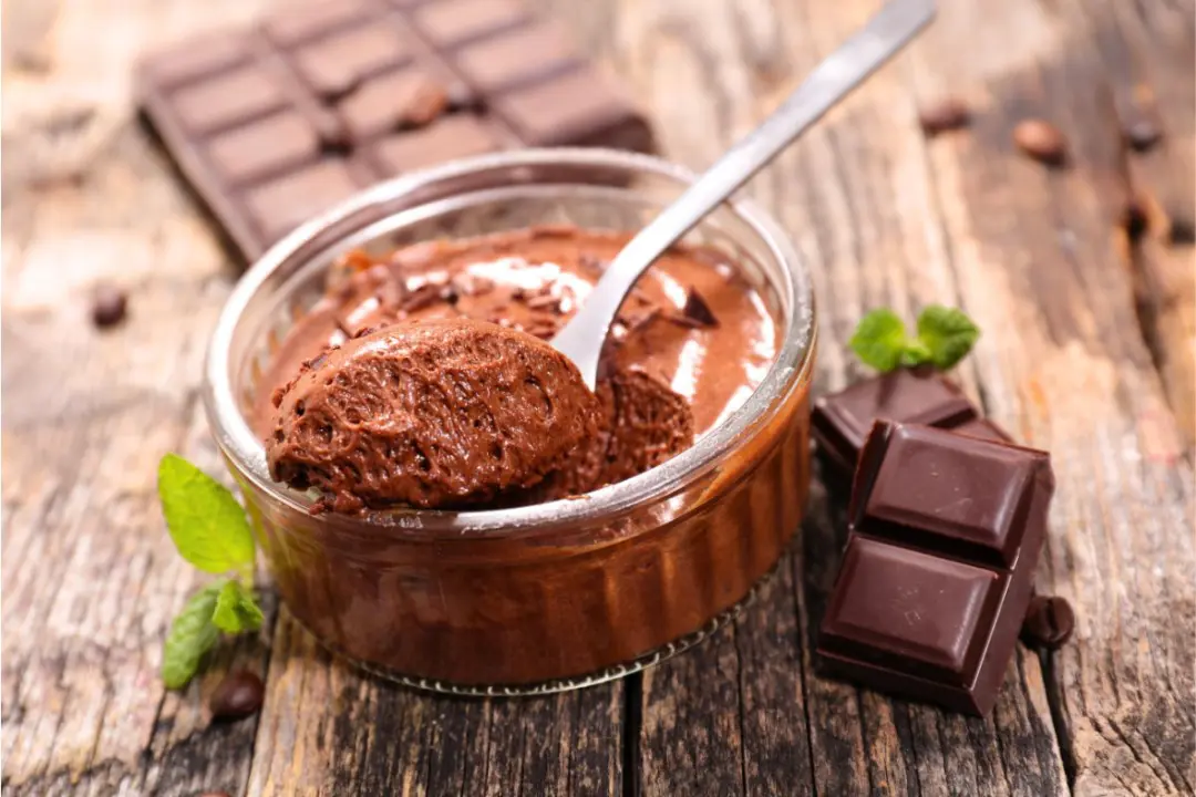 Mousse au chocolat à 2 ingrédients